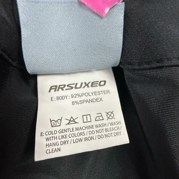 ARSUXEO Mens L Shorts Black Downhill Enduro Mountain Bike‎ Breathable Vented MTB - Picture 7 of 12